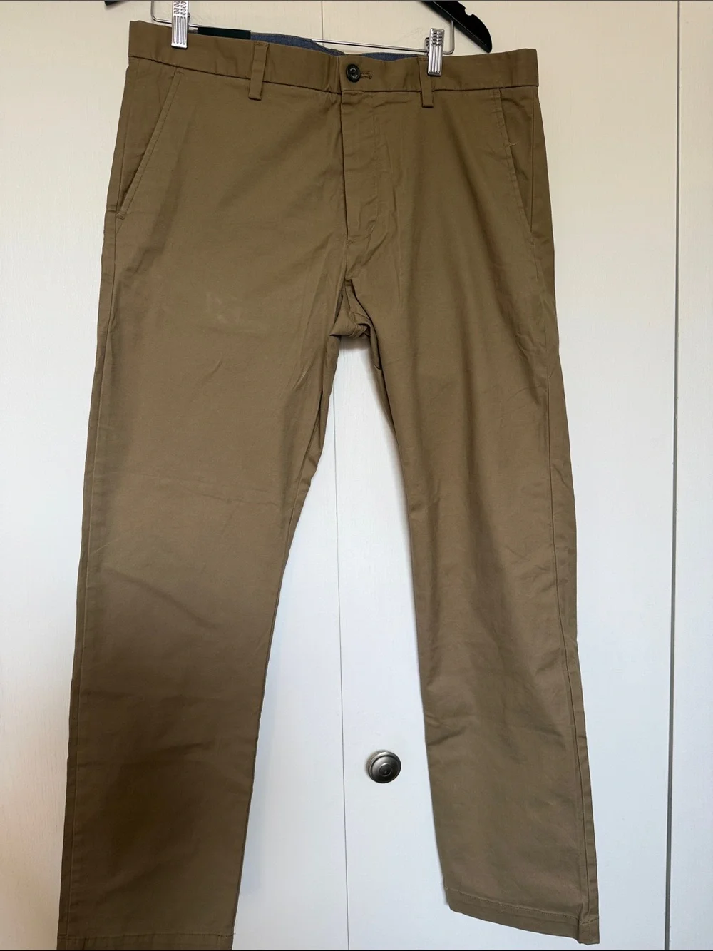 Banana Republic Fulton Skinny Chino Pants - Tan